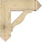 Ekena Millwork Funston Arts & Crafts Rough Sawn Bracket, Douglas Fir, 6"W x 24"D x 24"H BKT06X24X24FST03RDF - alternate 2